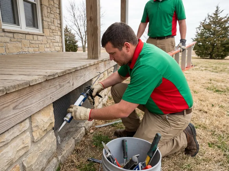 Field Rodent Structural Exclusion in Kansas, MA
